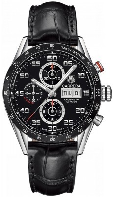 AAA Replica Tag Heuer Carrera Day Date Automatic Chronograph 43mm Mens Watch cv2a1r.fc6235